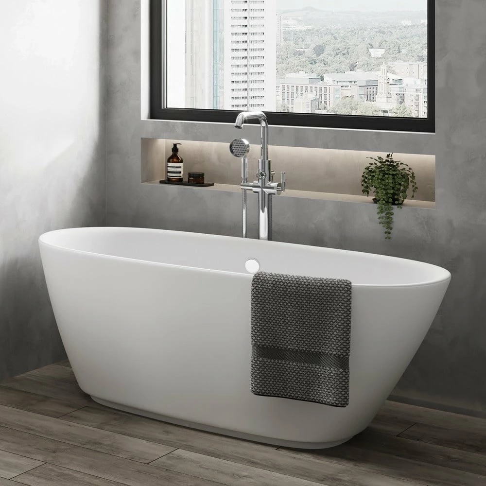 April Gloss Contemporary Freestanding Bath Tub 74001-1700D 3 April Gloss Contemporary Freestanding Bath Tub 74001-1700D