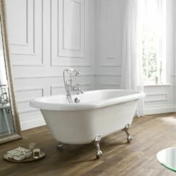 April Smooth Traditional Freestanding Bath Tub 74001-A1711