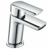 Astini Arc Waterfall Mini Chrome Bathroom Basin Mixer Tap & Slotted Waste