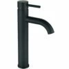 Astini Chepstow Orca Black Bathroom Basin Mixer Tap TIS5108