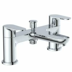 Astini Coati Tall Chrome Mono Bathroom Basin & Bath Shower Mixer Tap Pack Set -TAPS UK Sales astini coati tall chrome mono bathroom basin bath shower mixer tap pack set p52440 237847 image