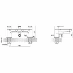 Astini Coati Tall Chrome Mono Bathroom Basin & Bath Shower Mixer Tap Pack Set -TAPS UK Sales astini coati tall chrome mono bathroom basin bath shower mixer tap pack set p52440 237849 image