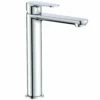 Astini Coati Tall Chrome Mono Bathroom Basin Tap