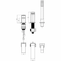 Astini Crane Chrome Bathroom Basin & 3 Hole Bath Shower Mixer Tap Pack Set 11 Astini Crane Chrome Bathroom Basin & 3 Hole Bath Shower Mixer Tap Pack Set -TAPS UK Sales astini crane chrome bathroom basin 3 hole bath shower mixer tap pack set p52666 238968 image