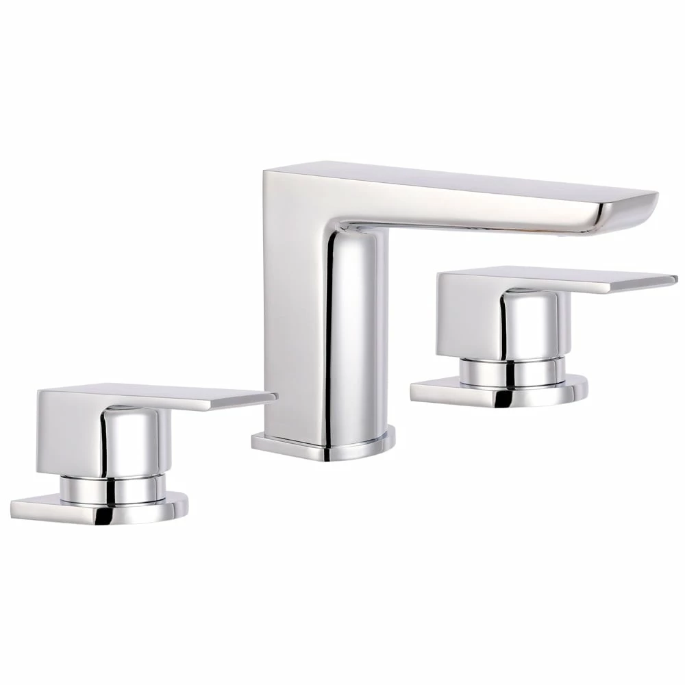 Astini Crane Chrome Bathroom Basin & 3 Hole Bath Tap Pack Set 5 Astini Crane Chrome Bathroom Basin & 3 Hole Bath Tap Pack Set - Image 3