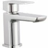 Astini Crane Chrome Bathroom Basin Mixer Tap & Slotted Waste -TAPS UK Sales astini crane chrome bathroom basin mixer tap slotted waste p47906 225360 image