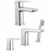 Astini Crane Mini Chrome Bathroom Basin & 3 Hole Bath Shower Mixer Tap Pack Set -TAPS UK Sales astini crane mini chrome bathroom basin 3 hole bath shower mixer tap pack set p52673 238999 image