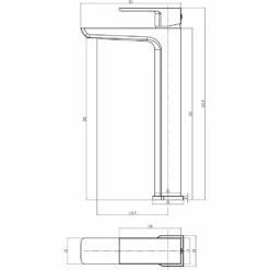 Astini Crane Tall Chrome Bathroom Basin & Bath Mixer Tap Pack Set 10 Astini Crane Tall Chrome Bathroom Basin & Bath Mixer Tap Pack Set -TAPS UK Sales astini crane tall chrome bathroom basin bath mixer tap pack set p52677 239022 image