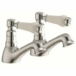 Astini Hampshire Chrome Twin Basin Taps