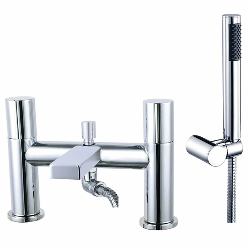 Astini Ibis Chrome Mono Bathroom Basin & Bath Shower Mixer Tap Pack Set 5 Astini Ibis Chrome Mono Bathroom Basin & Bath Shower Mixer Tap Pack Set - Image 3