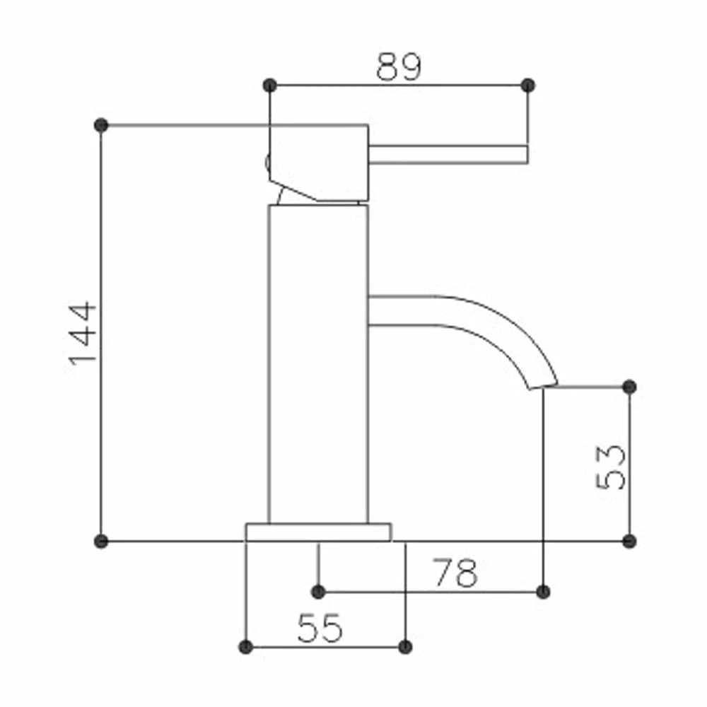 Astini Imex Mini Chrome Bathroom Basin & Bath Shower Mixer Tap Pack Set 6 Astini Imex Mini Chrome Bathroom Basin & Bath Shower Mixer Tap Pack Set - Image 4