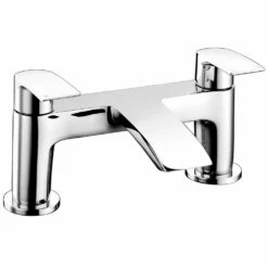 Astini Lenok Chrome Bathroom Basin Mixer & Bath Mixer Tap Pack Set -TAPS UK Sales astini lenok chrome bathroom basin mixer bath mixer tap pack set p52498 238137 image