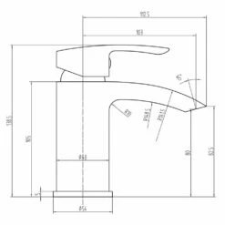 Astini Lenok Chrome Bathroom Basin Mixer & Bath Mixer Tap Pack Set -TAPS UK Sales astini lenok chrome bathroom basin mixer bath mixer tap pack set p52498 238139 image