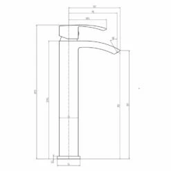 Astini Puffin Tall Chrome Bathroom Basin & Bath Shower Mixer Tap Pack Set -TAPS UK Sales astini puffin tall chrome bathroom basin bath shower mixer tap pack set p52562 238448 image