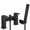 Astini Straight Waterfall Matt Black Bath Shower Mixer Tap 1 Astini Straight Waterfall Matt Black Bath Shower Mixer Tap -TAPS UK Sales astini straight waterfall matt black bath shower mixer tap p47972 225485 image