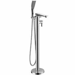 Astini Tern Chrome Bathroom Basin & Freestanding Bath Shower Mixer Tap Pack Set -TAPS UK Sales astini tern chrome bathroom basin freestanding bath shower mixer tap pack set p52577 238522 image