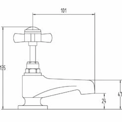 Astini Varya Chrome Twin Basin & Bath Taps Pack Set -TAPS UK Sales astini varya chrome twin basin bath taps pack set p52572 238498 image