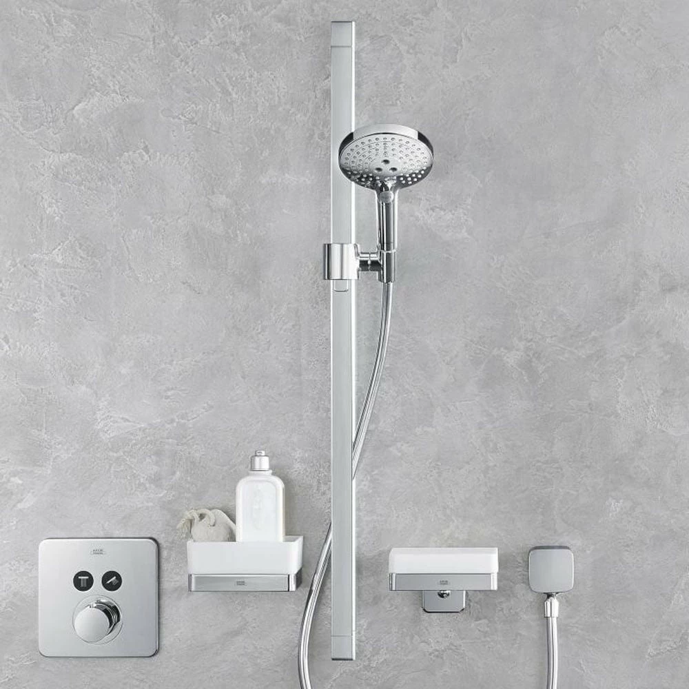 AXOR Citterio E Chrome Shower Set 0.90m With 3Jet Hand Shower 120 5 AXOR Citterio E Chrome Shower Set 0.90m With 3Jet Hand Shower 120 - Image 3