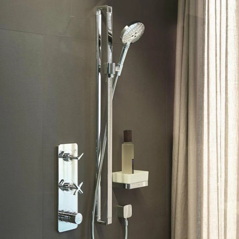 AXOR Citterio E Chrome Shower Set 0.90m With 3Jet Hand Shower 120 6 AXOR Citterio E Chrome Shower Set 0.90m With 3Jet Hand Shower 120 - Image 4