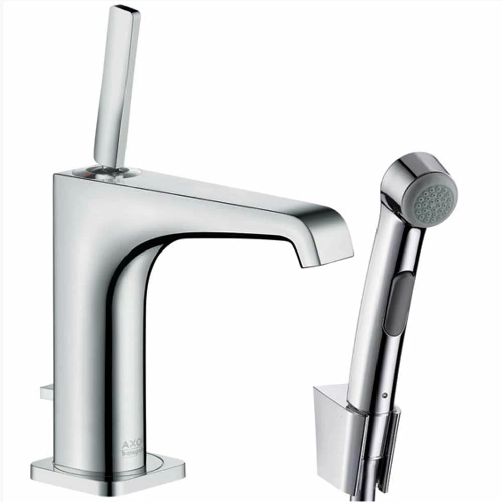 AXOR Citterio E Chrome Single Lever Basin Mixer Tap With Bidet 1Jet Shower Spray 3 AXOR Citterio E Chrome Single Lever Basin Mixer Tap With Bidet 1Jet Shower Spray
