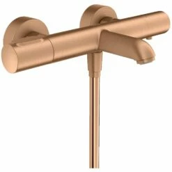 AXOR Citterio M Brushed Bronze Exposed Thermostatic Bath Mixer Tap