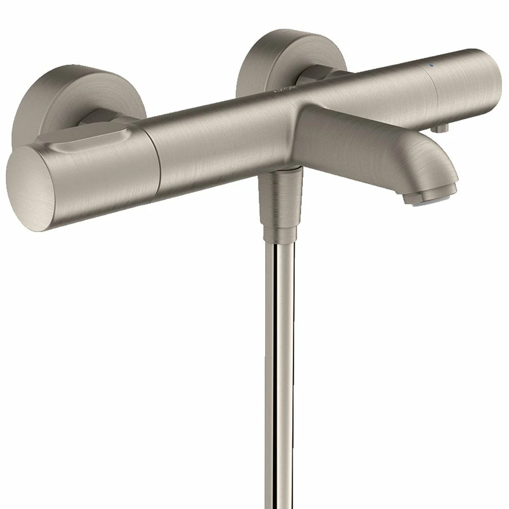 AXOR Citterio M Brushed Steel Exposed Thermostatic Bath Mixer Tap 3 AXOR Citterio M Brushed Steel Exposed Thermostatic Bath Mixer Tap