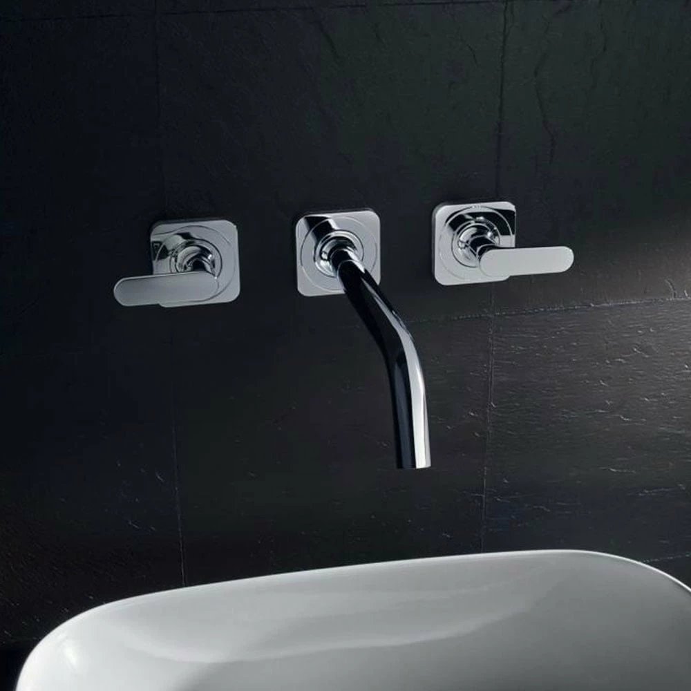 AXOR Citterio M Chrome Concealed Basin Tap With Spout 226mm & Lever Handles 3 AXOR Citterio M Chrome Concealed Basin Tap With Spout 226mm & Lever Handles