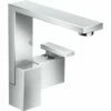 AXOR Edge Chrome Single Lever Basin Mixer Tap 190 WIth Push-Open Waste -TAPS UK Sales axor edge chrome single lever basin mixer tap 190 with push open waste p38052 185857 image