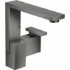 AXOR Edge Polished Black Single Lever Basin Mixer Tap 190 With Push-Open Waste -TAPS UK Sales axor edge polished black single lever basin mixer tap 190 with push open waste p38053 185766 image