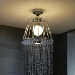 AXOR Lampshower 1 Jet & Shower Arm Designed By Nendo