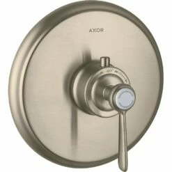 AXOR Montreux Brushed Nickel Concealed Thermostatic Mixer Highflow Shower Valve
