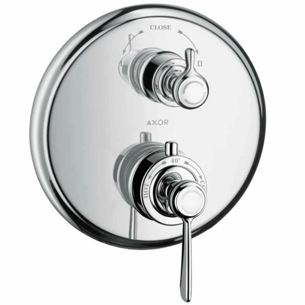 AXOR Montreux Chrome Thermostatic Mixer Shower Valve & Shut Off Diverter Valve 4 AXOR Montreux Chrome Thermostatic Mixer Shower Valve & Shut Off Diverter Valve - Image 2