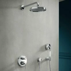 AXOR Montreux Chrome Thermostatic Mixer Shower Valve & Shut Off Diverter Valve 8 AXOR Montreux Chrome Thermostatic Mixer Shower Valve & Shut Off Diverter Valve -TAPS UK Sales axor montreux chrome thermostatic mixer shower valve shut off diverter valve p34265 181103 image