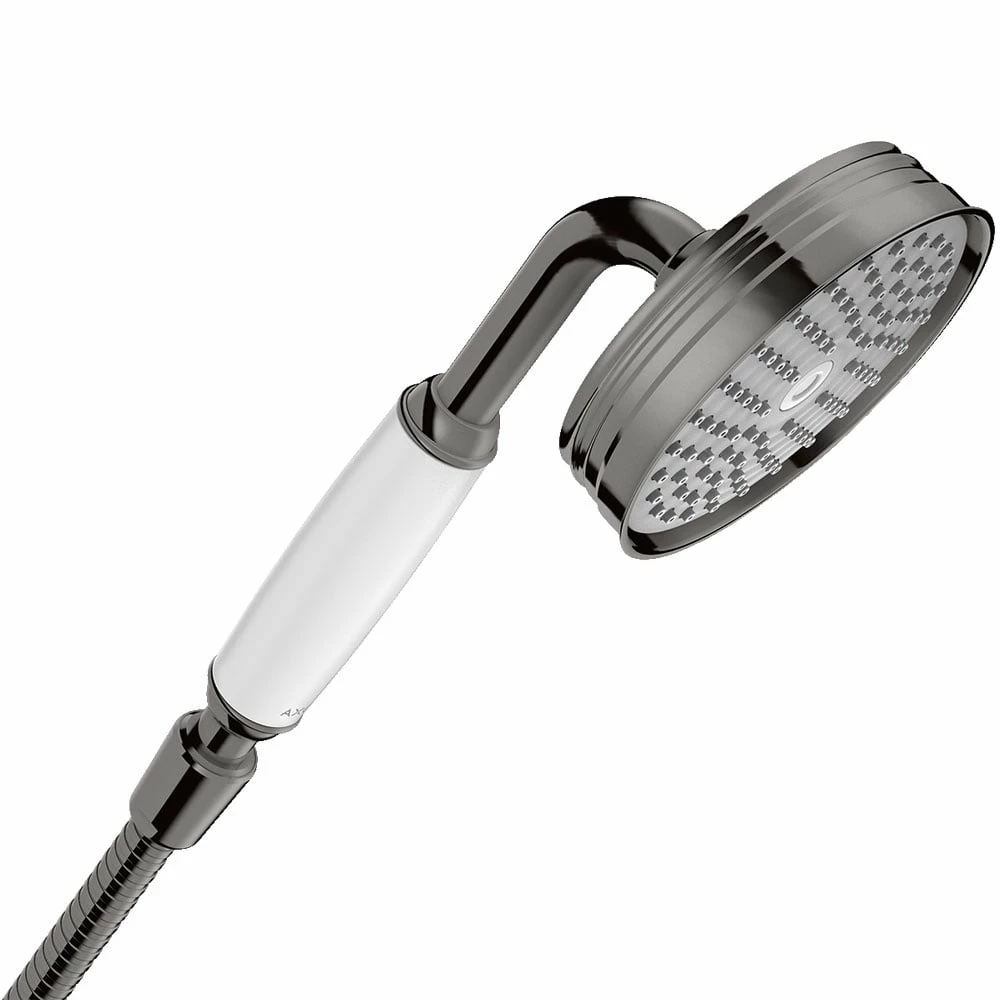 AXOR Montreux Polished Black Hand Shower 100mm 1Jet 3 AXOR Montreux Polished Black Hand Shower 100mm 1Jet