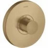 AXOR Showerselect Brushed Bronze Thermostatic Mixer Highflow Round Shower Valve -TAPS UK Sales axor showerselect brushed bronze thermostatic mixer highflow round shower valve p49684 229655 image