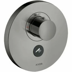 AXOR Showerselect Polished Black Chrome Thermostatic Mixer Highflow Shower Valve