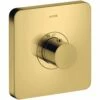 AXOR ShowerSelect Polished Gold-Optic Thermostatic Mixer HighFlow Softcube Valve -TAPS UK Sales axor showerselect polished gold optic thermostatic mixer highflow softcube valve p49683 229593 image