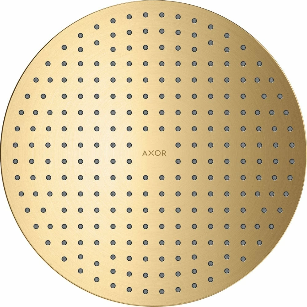 AXOR ShowerSolutions Brushed Gold Ceiling 1Jet Overhead Shower 3 AXOR ShowerSolutions Brushed Gold Ceiling 1Jet Overhead Shower