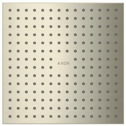AXOR ShowerSolutions Brushed Nickel 1jet Ceiling Overhead Shower 250/250