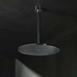 AXOR ShowerSolutions Chrome Overhead Shower 350 1Jet With Ceiling Connection