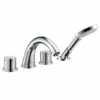 AXOR Starck Chrome 4-hole Tile Mounted Bath Shower Mixer Tap -TAPS UK Sales axor starck chrome 4 hole tile mounted bath shower mixer tap p30598 148386 image