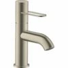 AXOR Uno Brushed Nickel Single Lever Basin Mixer Tap 70 Without Waste -TAPS UK Sales axor uno brushed nickel single lever basin mixer tap 70 without waste p37931 185828 image