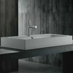 AXOR Uno Chrome Single Lever Basin Mixer Tap 110 Without Waste 8 AXOR Uno Chrome Single Lever Basin Mixer Tap 110 Without Waste -TAPS UK Sales axor uno chrome single lever basin mixer tap 110 without waste p34596 181167 image