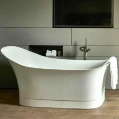 AXOR Urquiola Alpin White Free Standing Bath Tub 1.8m X 0.6m