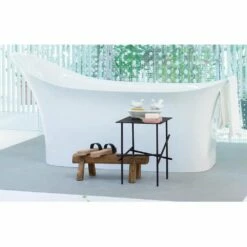 AXOR Urquiola Alpin White Free Standing Bath Tub 1.8m X 0.6m -TAPS UK Sales axor urquiola alpin white free standing bath tub 1 8m x 0 6m p34121 178969 image
