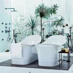 AXOR Urquiola Alpin White Free Standing Bath Tub 1.8m X 0.6m -TAPS UK Sales axor urquiola alpin white free standing bath tub 1 8m x 0 6m p34121 178972 image