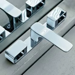 AXOR Urquiola Chrome 3-Hole Basin Mixer Tap 50 With Plate & Pop-Up Waste 9 AXOR Urquiola Chrome 3-Hole Basin Mixer Tap 50 With Plate & Pop-Up Waste -TAPS UK Sales axor urquiola chrome 3 hole basin mixer tap 50 with plate pop up waste p33812 181219 image