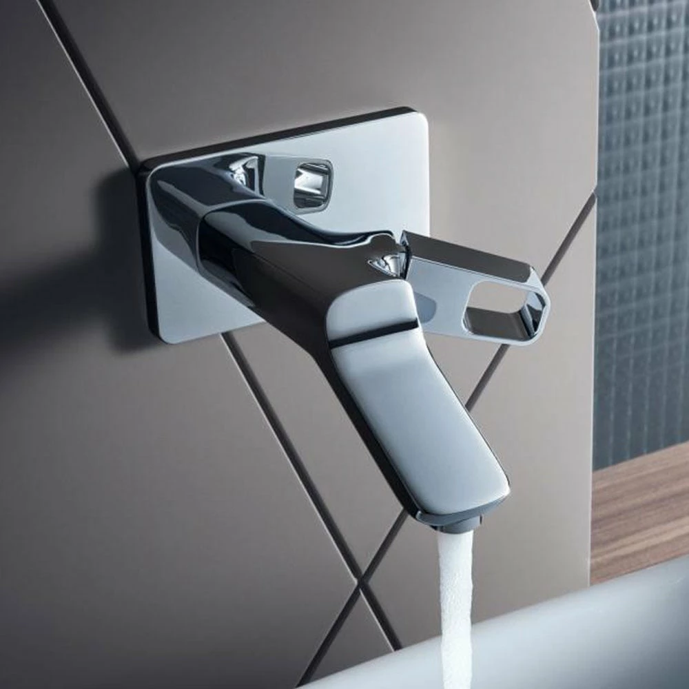 AXOR Urquiola Chrome Concealed Single Lever Basin Mixer Tap With 200mm Spout 3 AXOR Urquiola Chrome Concealed Single Lever Basin Mixer Tap With 200mm Spout