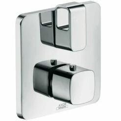 AXOR Urquiola Chrome Concealed Thermostatic Mixer With Shut-Off Valve