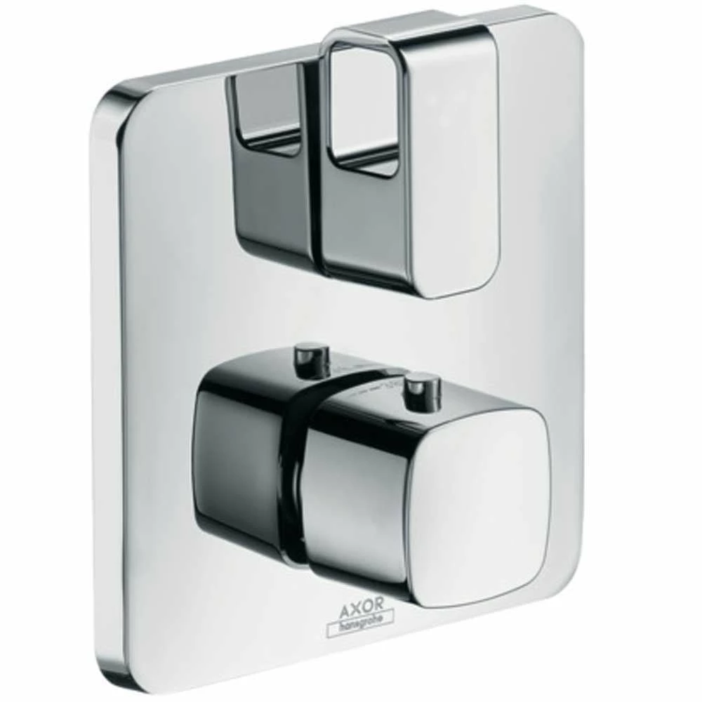 AXOR Urquiola Chrome Concealed Thermostatic Mixer With Shut-Off Valve 3 AXOR Urquiola Chrome Concealed Thermostatic Mixer With Shut-Off Valve